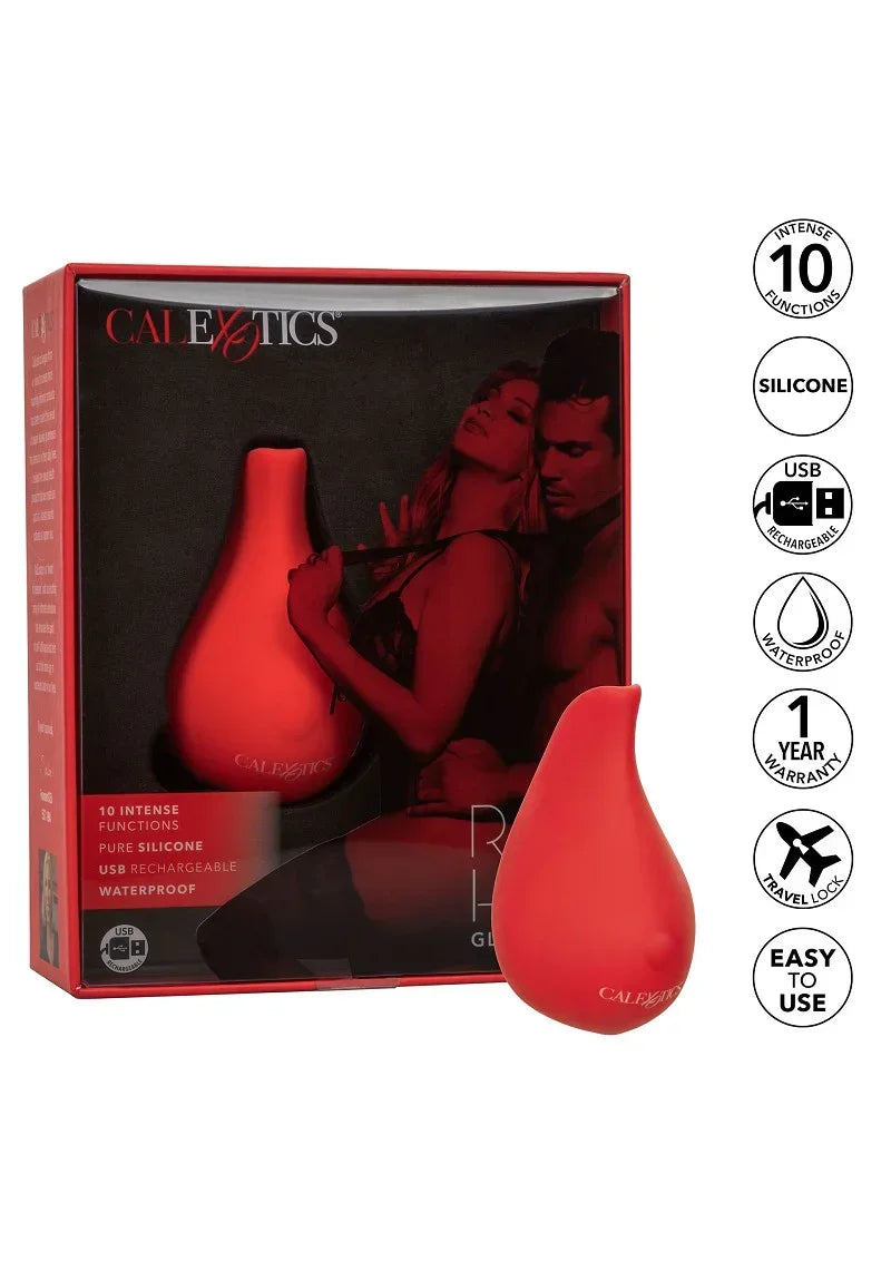 CalExoticsRedHotRedHotGlow9 @ Happytoys Sexshop: online sex shop for Feeling Happy & Easy π the erotic store owned by a woman