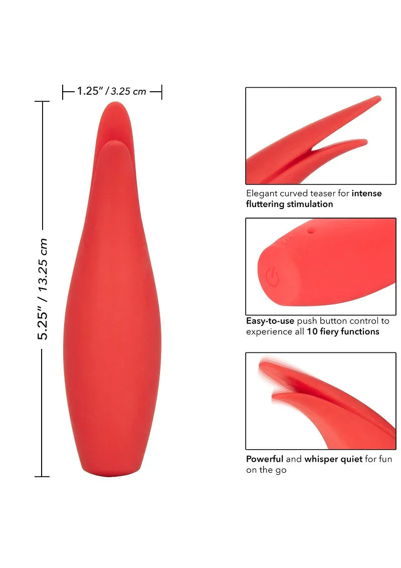 ♀ CalExotics Red Hot Sizzle - Happytoys Sexshop: Toys for Feeling Happy & Easy 😊 - Discreet geleverd