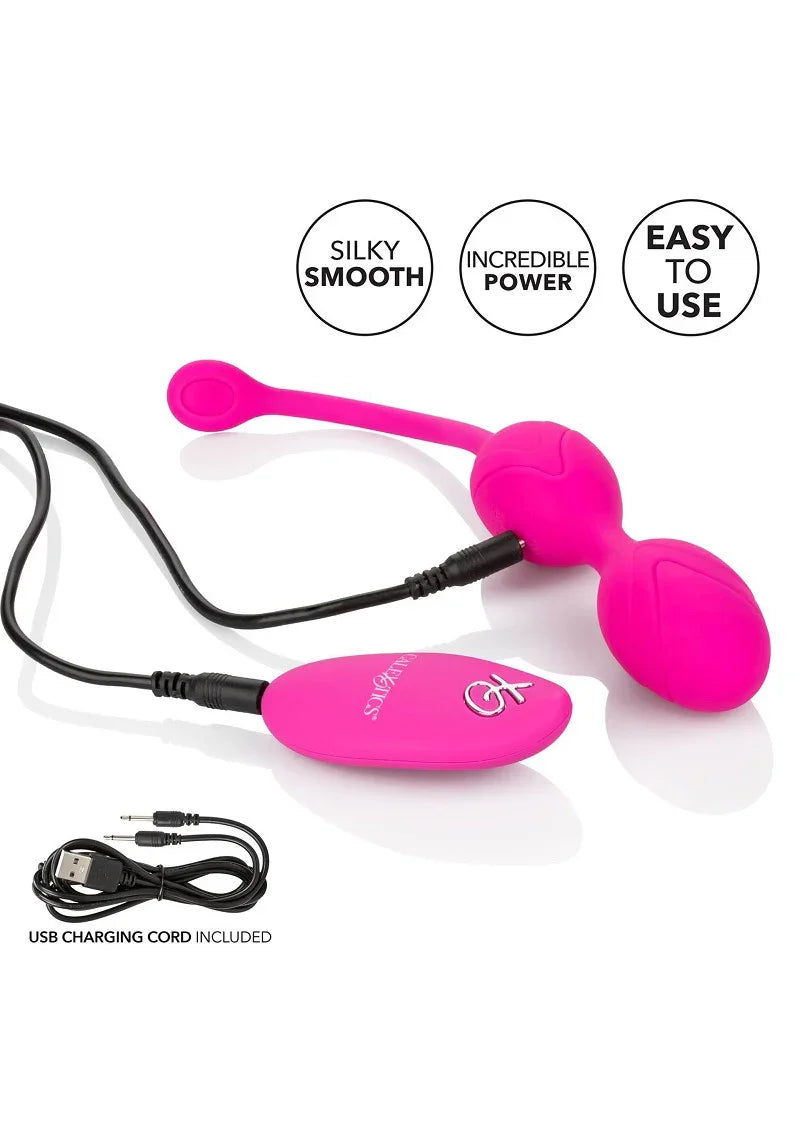 ♀ CalExotics Remote Dual Motor Kegel System - Happytoys Sexshop: Toys for Feeling Happy & Easy 😊 - Discreet geleverd