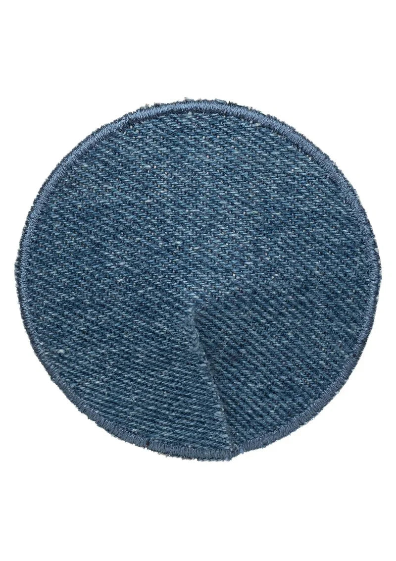 Ride 'em Premium Denim Collection Round Pasties by CalExotics - Happytoys Sexshop: Toys for Feeling Happy & Easy 😊 - Discreet geleverd