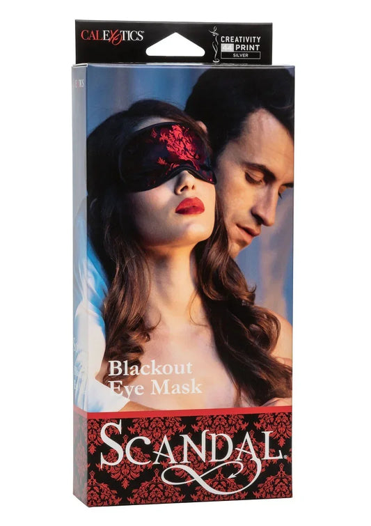 CalExoticsScandalBlackoutEyeMask2 @ Happytoys Sexshop: online sex shop for Feeling Happy & Easy 😊 the erotic store owned by a woman
