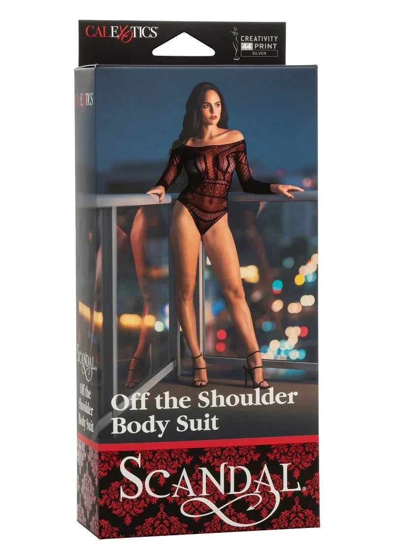 CalExoticsScandalOfftheShoulderBodySuit2 @ Happytoys Sexshop: online sex shop for Feeling Happy & Easy π the erotic store owned by a woman
