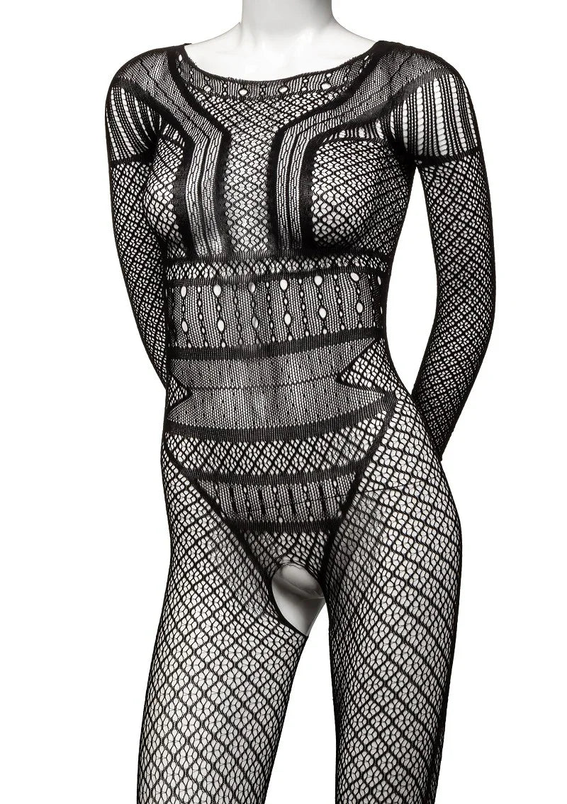 ♀ CalExotics Scandal Plus Size Full Length Lace Body Suit - Happytoys Sexshop: Toys for Feeling Happy & Easy 😊 - Discreet geleverd