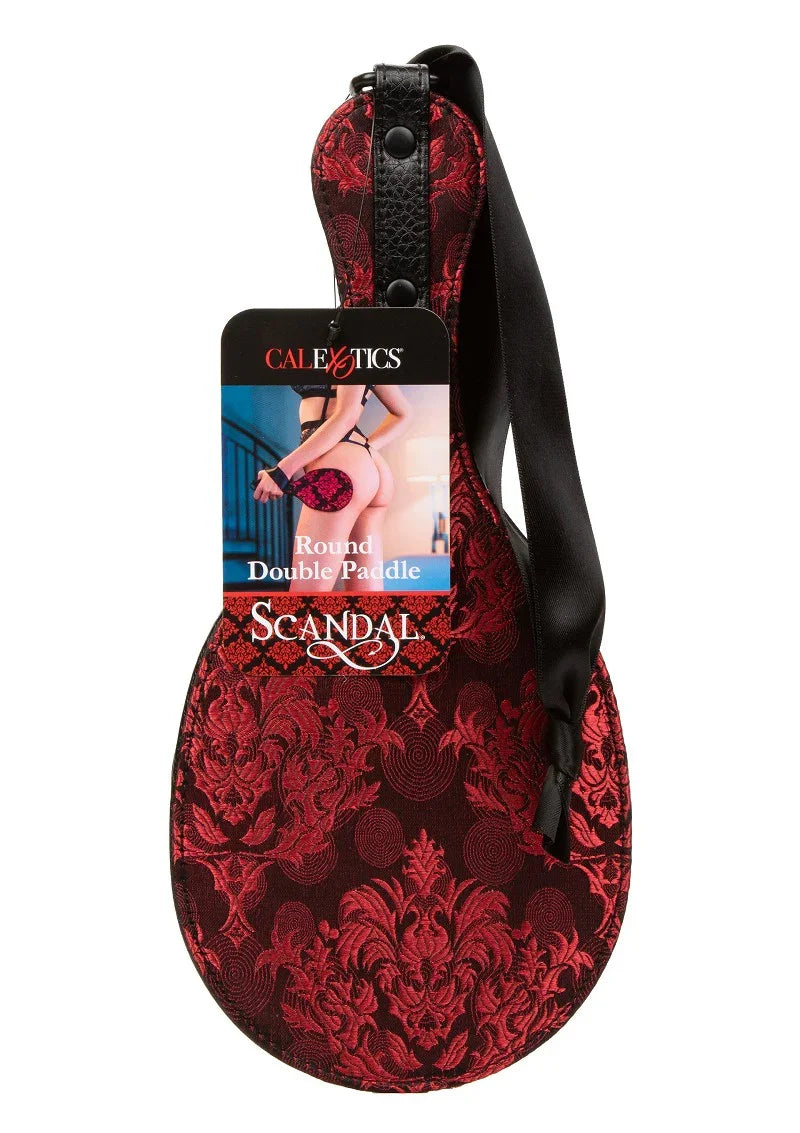 β β CalExotics Scandal Round Double Paddle - Happytoys Sexshop: Toys for Feeling Happy & Easy π - Discreet geleverd