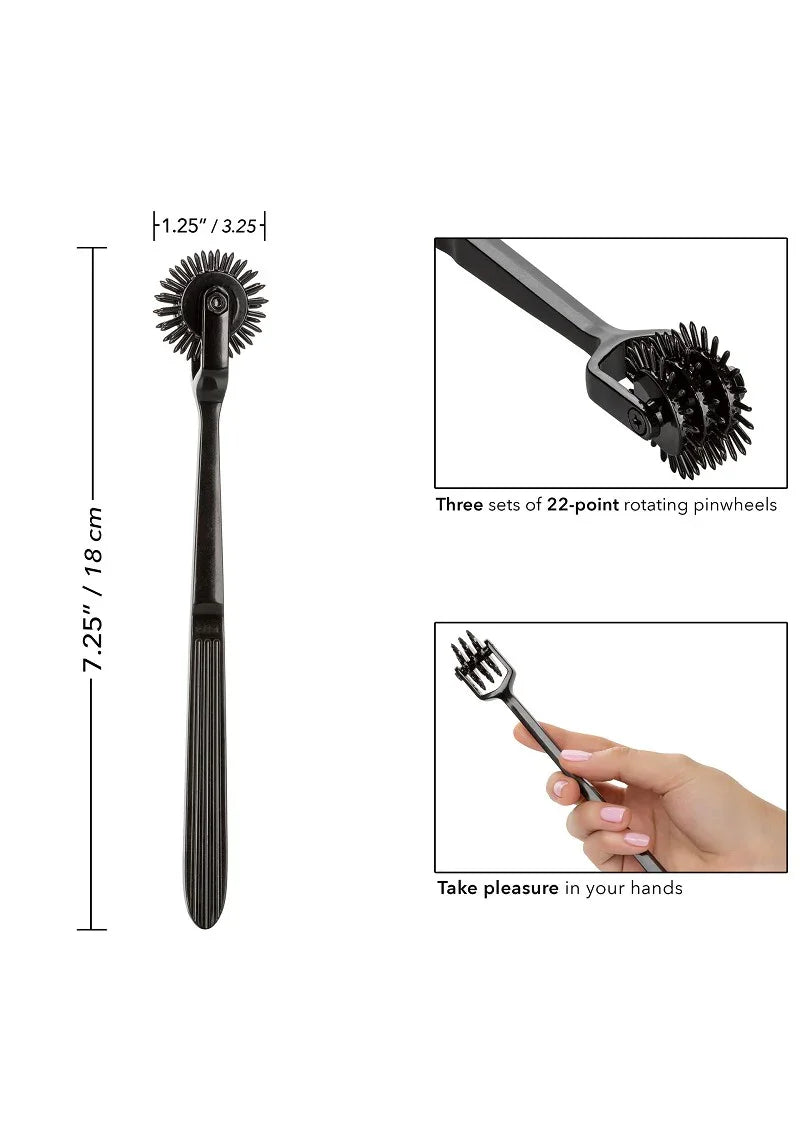 Scandal Trio Pleasure Wheel by CalExotics - Happytoys Sexshop: Toys for Feeling Happy & Easy ๐ - Discreet geleverd