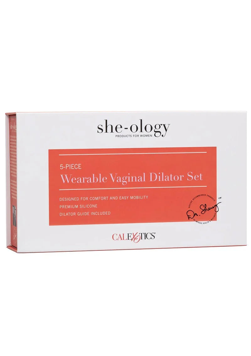 β CalExotics She-ology 5-piece Wearable Vaginal Dilator Set - Happytoys Sexshop: Toys for Feeling Happy & Easy π - Discreet geleverd