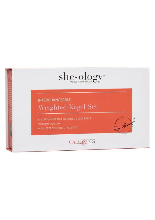 CalExoticsShe-ologyInterchangeableWeightedKegelSet2 @ Happytoys Sexshop: online sex shop for Feeling Happy & Easy 😊 the erotic store owned by a woman
