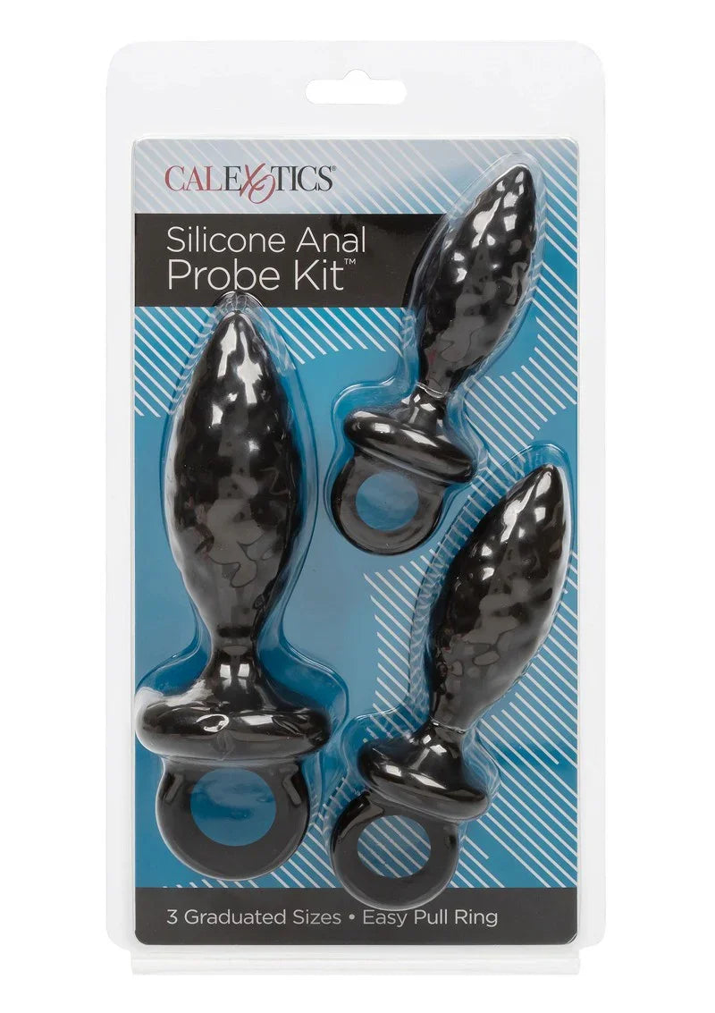 β β CalExotics Silicone Anal Probe Kit @ Happytoys Sexshop: Toys for Feeling Happy & Easy π