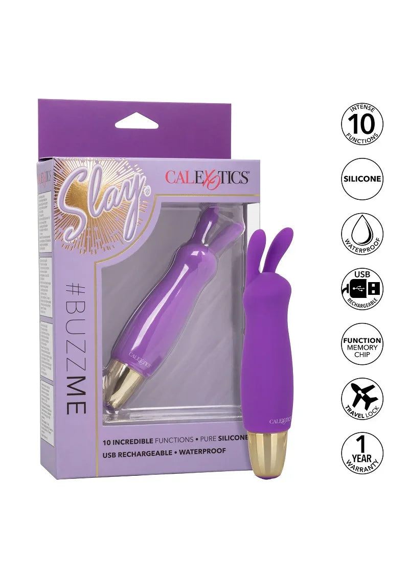 ♀ CalExotics Slay #BuzzMe - Happytoys Sexshop: Toys for Feeling Happy & Easy 😊 - Discreet geleverd