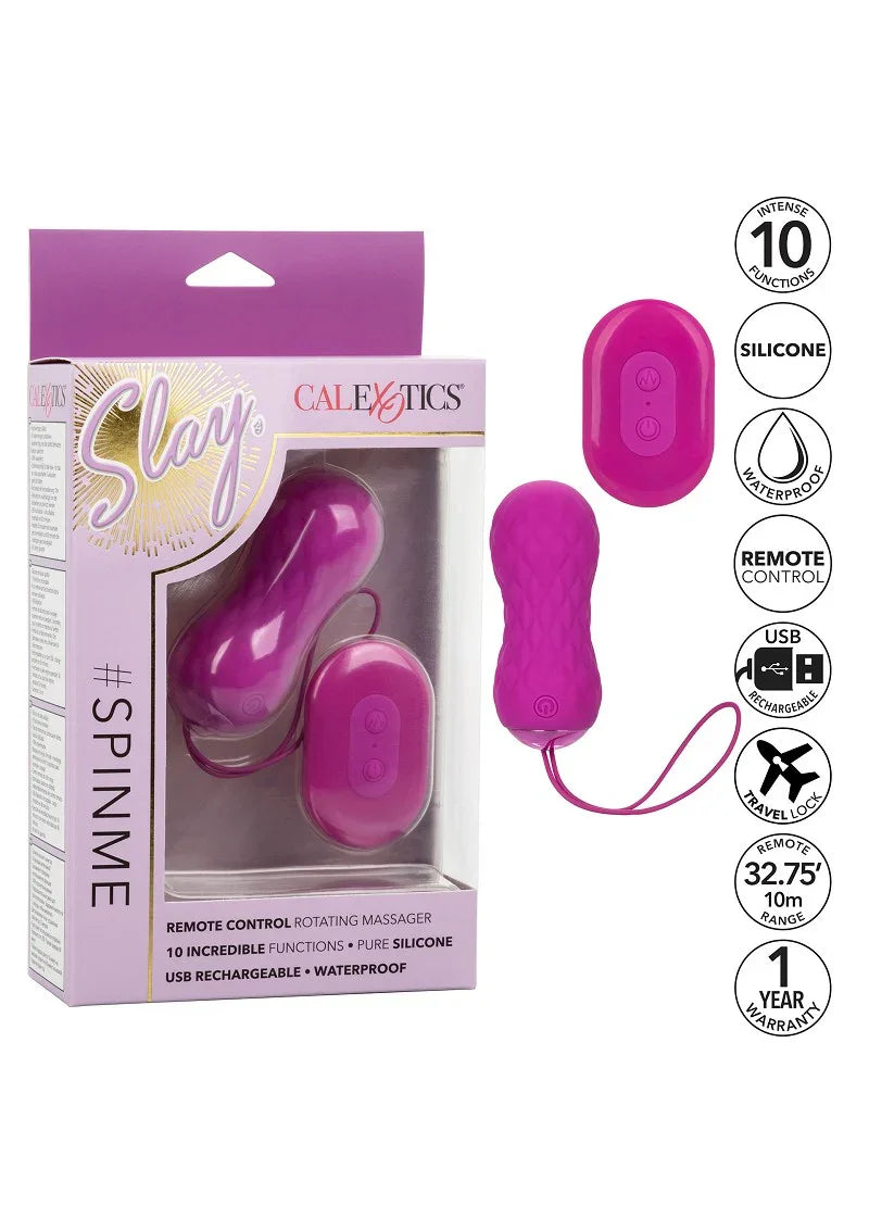 ♀ CalExotics Slay #SpinMe - Happytoys Sexshop: Toys for Feeling Happy & Easy 😊 - Discreet geleverd