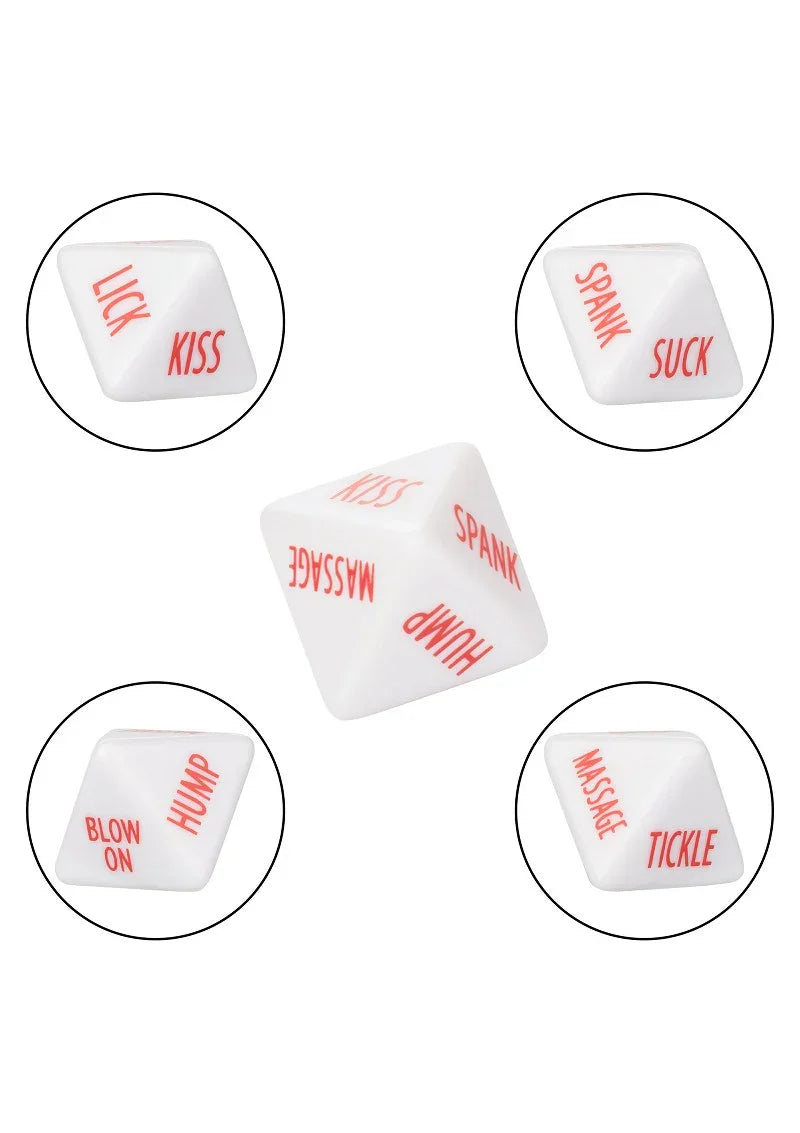 โ โ CalExotics Tempt & Tease Dice (EN) - Happytoys Sexshop: Toys for Feeling Happy & Easy ๐ - Discreet geleverd