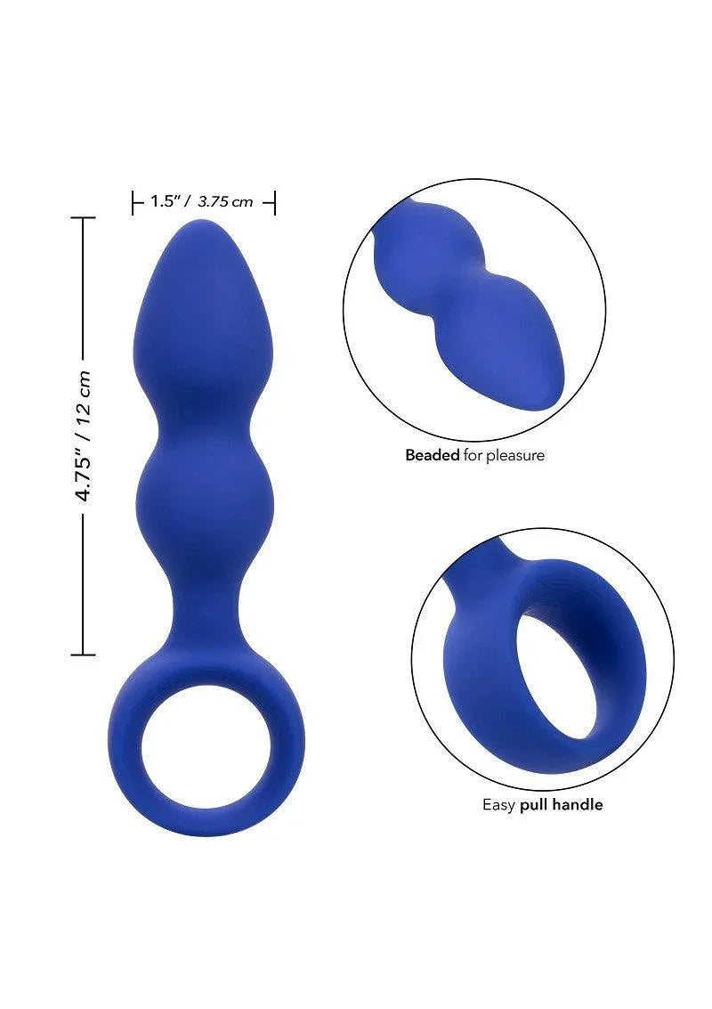 ♂ CalExotics Admiral Advanced Beaded Probe - Happytoys Sexshop: Toys for Feeling Happy & Easy 😊 - Discreet geleverd