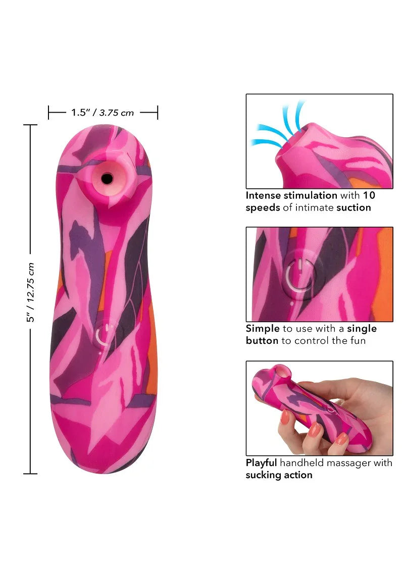 ♀ CalExotics Naughty Bits Suck Buddy Playful Massager - Happytoys Sexshop: Toys for Feeling Happy & Easy 😊 - Discreet geleverd