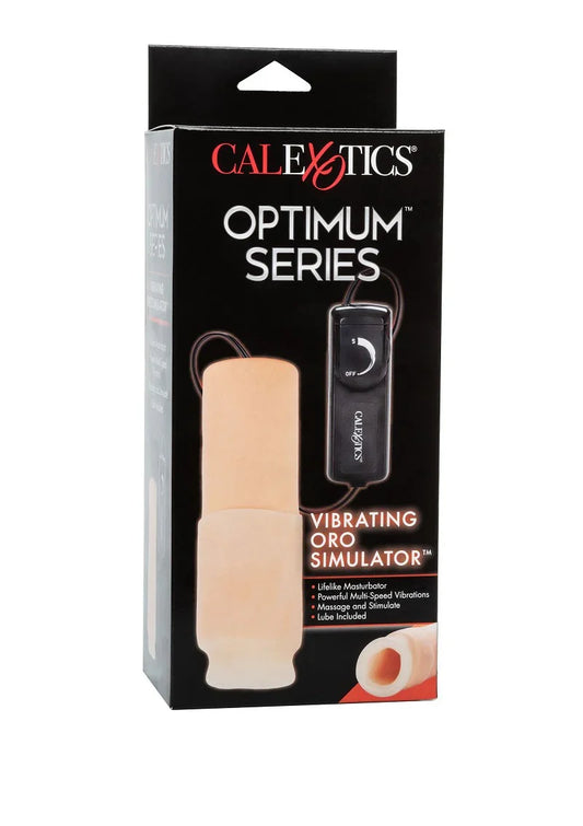 ♂ CalExotics Optimum Series Vibrating Oro Simulator - Happytoys Sexshop: Toys for Feeling Happy & Easy 😊 - Discreet geleverd