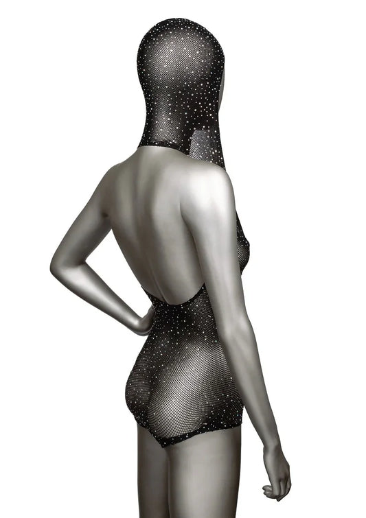 Radiance Plus Size Hooded Deep V Body Suit by CalExotics - Happytoys Sexshop: Toys for Feeling Happy & Easy š - Discreet geleverd