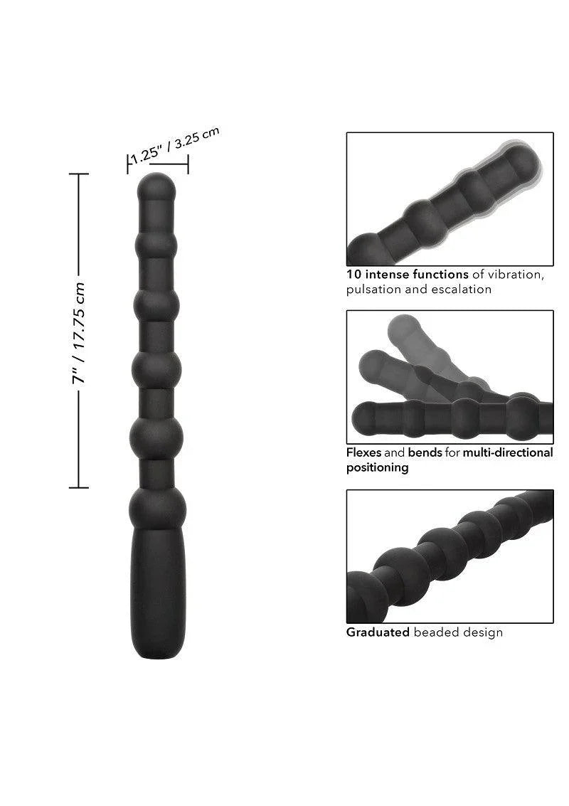 Rechargeable X-10 Beads by CalExotics - Happytoys Sexshop: Toys for Feeling Happy & Easy π - Discreet geleverd