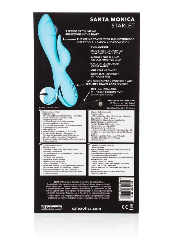 CaliforniaDreamingSantaMonicaStarletbyCalExotics8 @ Happytoys Sexshop: online sex shop for Feeling Happy & Easy 😊 the erotic store owned by a woman