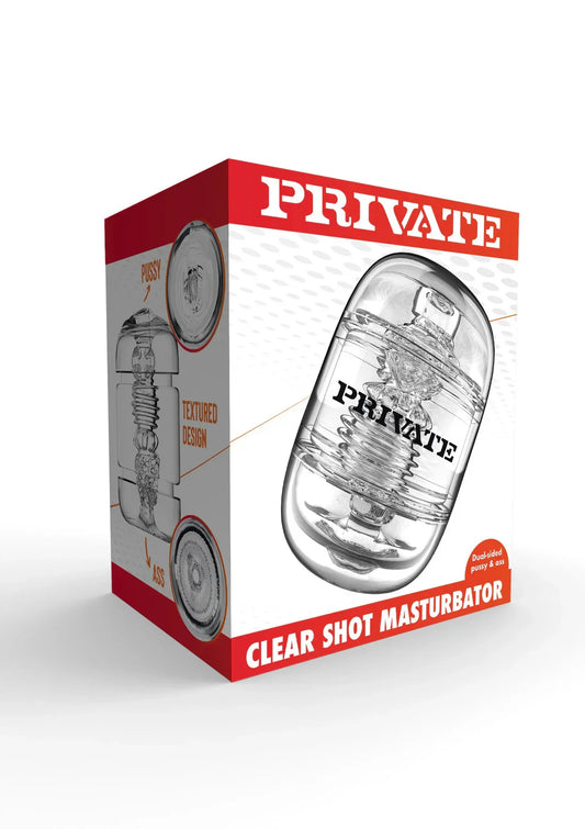 Clear Shot Pussy & Ass by Private - Happytoys Sexshop: Toys for Feeling Happy & Easy 😊 - Discreet geleverd