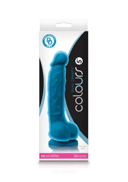 Colours Dual Density 5 inch by NS Novelties - Happytoys Sexshop: online sex shop for Feeling Happy & Easy π - Discreet geleverd