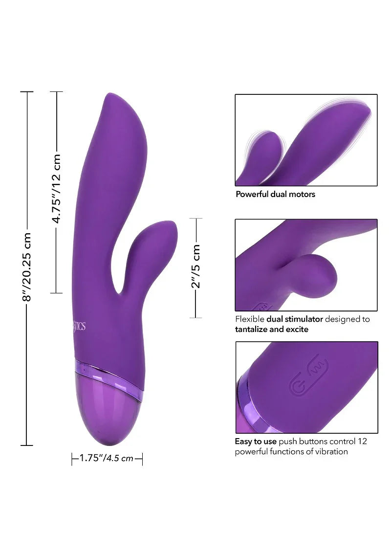 β CalExotics Aura Dual Lover - Happytoys Sexshop: Toys for Feeling Happy & Easy π - Discreet geleverd
