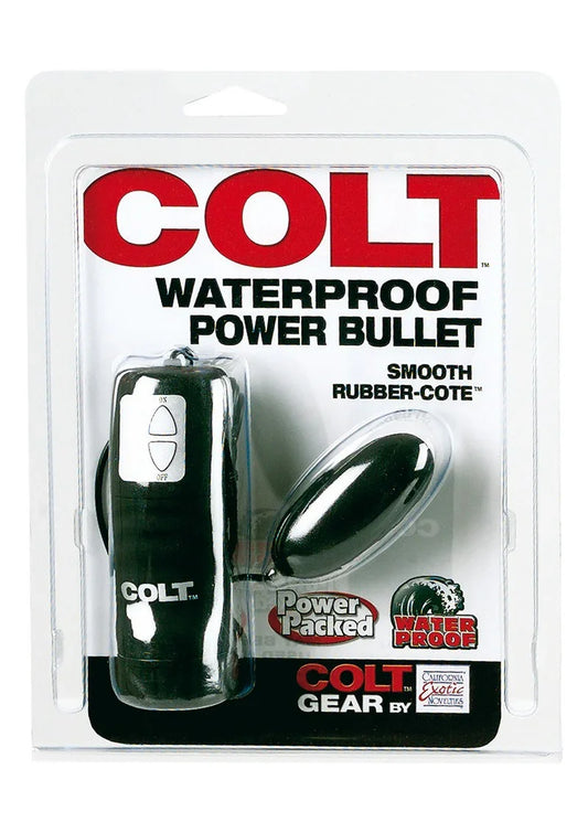 COLT Waterproof Power Bullet Vibrator CalExotics - Happytoys Sexshop: Toys for Feeling Happy & Easy 😊 - Discreet geleverd