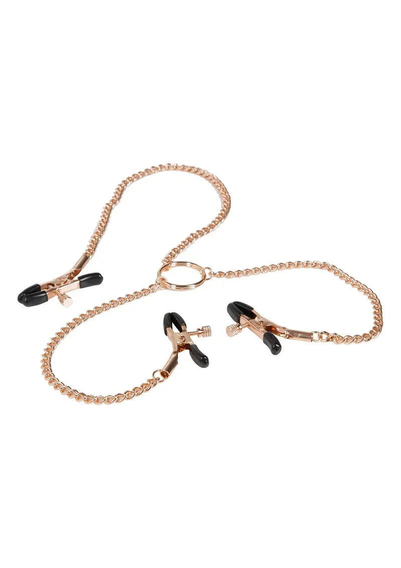 Entice Accessories Triple Intimate Clamps by CalExotics - Happytoys Sexshop: Toys for Feeling Happy & Easy 😊 - Discreet geleverd