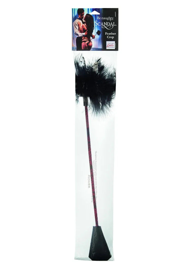 CalExotics Scandal Feather Crop - Happytoys Sexshop: Toys for Feeling Happy & Easy 😊 - Discreet geleverd