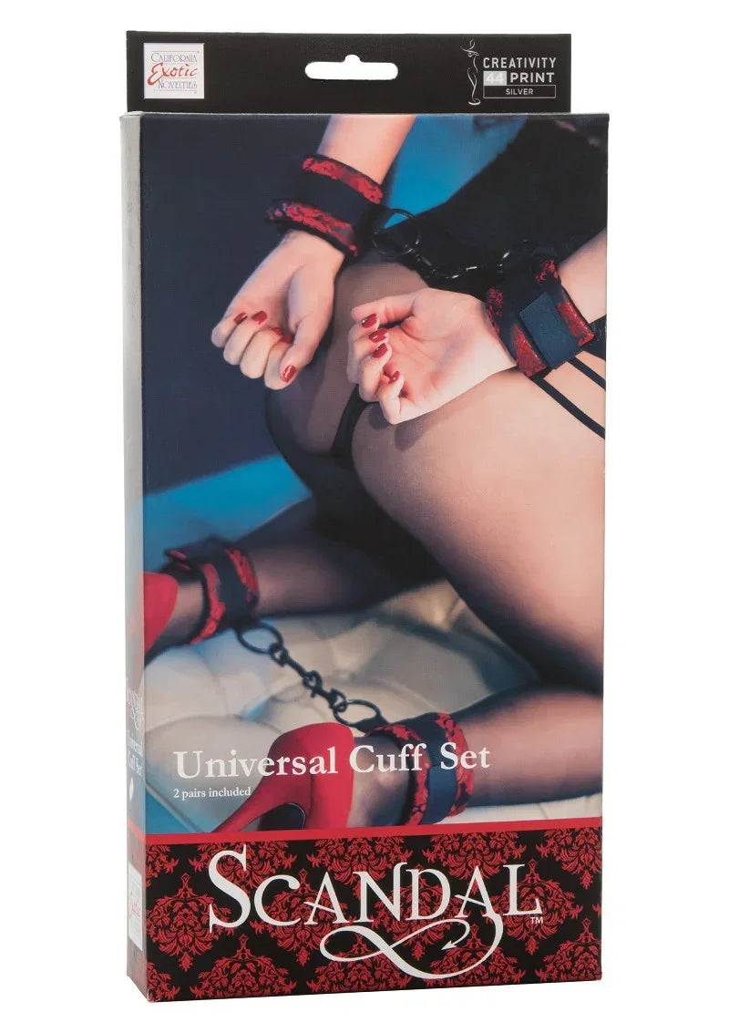 DeScandalUniversalCuffsiseensetvanvierzachteboeienmeteenmiddelstesteunbandtussendeboeien.2 @ Happytoys Sexshop: online sex shop for Feeling Happy & Easy π the erotic store owned by a woman