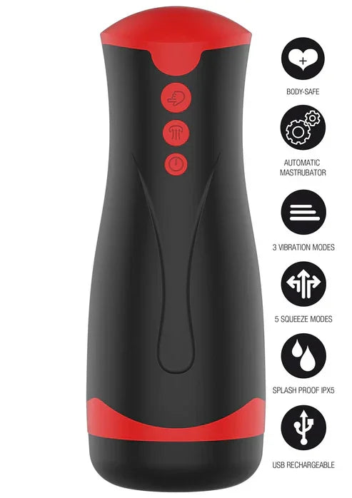 Deep Squeeze Masturbator by Hidden Desire - Happytoys Sexshop: Toys for Feeling Happy & Easy π - Discreet geleverd