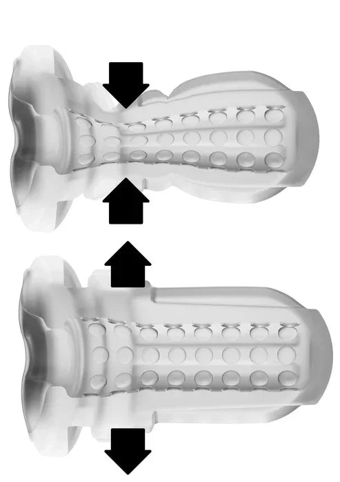 Deep Squeeze Masturbator by Hidden Desire - Happytoys Sexshop: Toys for Feeling Happy & Easy π - Discreet geleverd