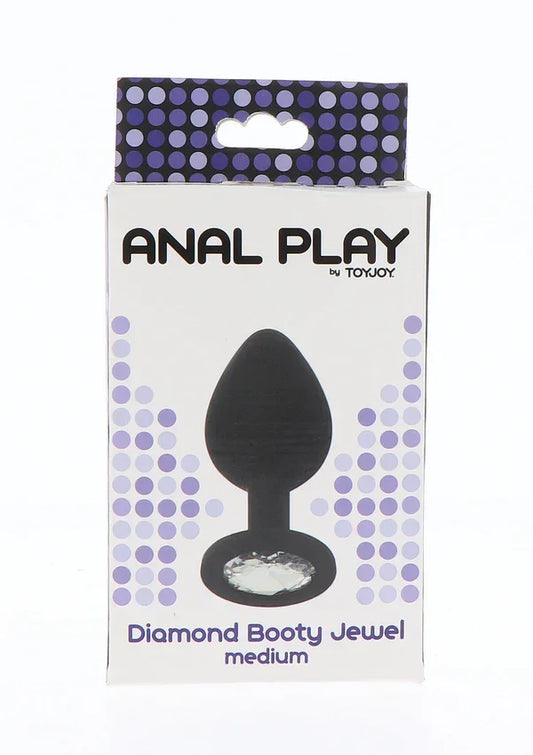 Diamond Booty Jewel Medium by ToyJoy - Happytoys Sexshop: Toys for Feeling Happy & Easy 😊 - Discreet geleverd