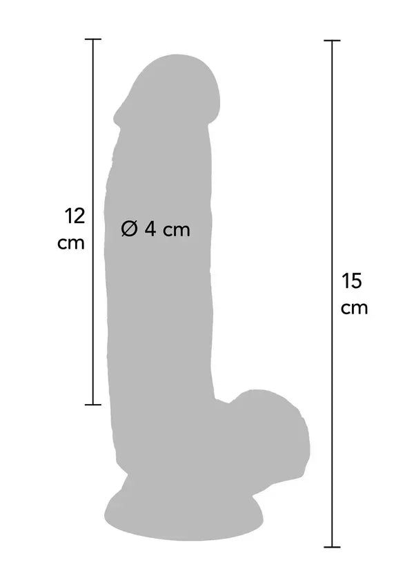 Dildo PVC 15 cm Skin by ToyJoy - Happytoys Sexshop: Toys for Feeling Happy & Easy 😊 - Discreet geleverd