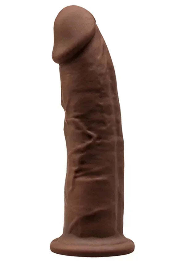 Dong Model 6 inch Glow Red by Silex-D - Happytoys Sexshop: Toys for Feeling Happy & Easy 😊 - Discreet geleverd