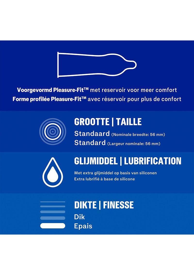 Durex NL / FR Extra Safe 6x3 - Happytoys Sexshop: Toys for Feeling Happy & Easy 😊 - Discreet geleverd