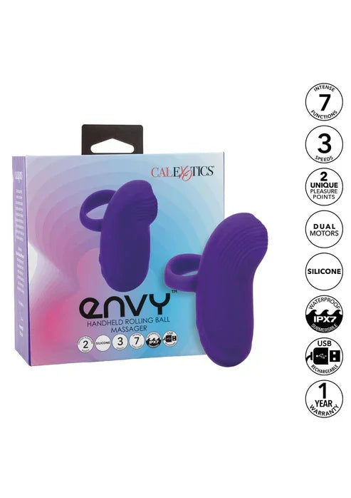 Envy Rolling Ball Massager by CalExotics - Happytoys Sexshop: Toys for Feeling Happy & Easy 😊 - Discreet geleverd