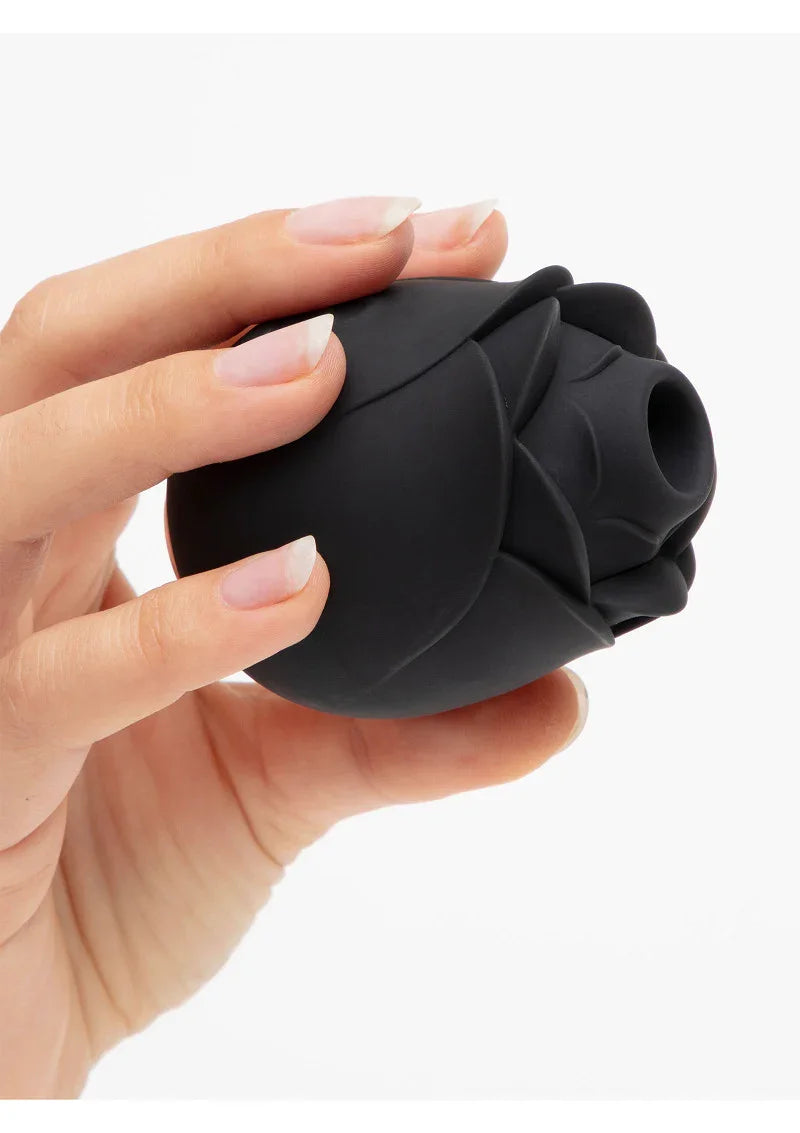 Suction Rose Black Fifthy Shades of Grey - Happytoys Sexshop: Toys for Feeling Happy & Easy 😊 - Discreet geleverd
