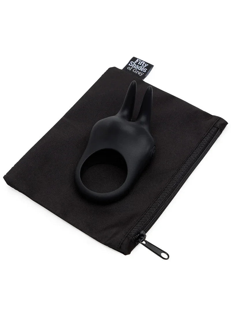 Sensation Rechargeable Vibrating Love Ring by Fifty Shades of Grey - Happytoys Sexshop: Toys for Feeling Happy & Easy 😊 - Discreet geleverd