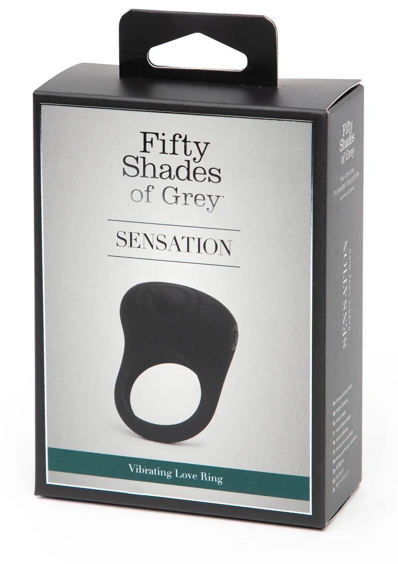 Sensation Rechargeable Vibrating Rabbit Love Ring by Fifty Shades of Grey - Happytoys Sexshop: Toys for Feeling Happy & Easy 😊 - Discreet geleverd
