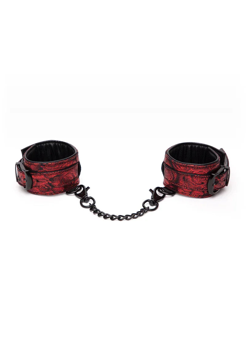 Reverse PU Leather Wrist Cuffs by Fifty Shades Of Grey - Happytoys Sexshop: Toys for Feeling Happy & Easy 😊 - Discreet geleverd