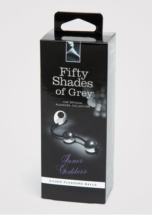 FiftyShadesofGreyEXISTINGInnerGoddessSilverPleasureBalls331g2 @ Happytoys Sexshop: online sex shop for Feeling Happy & Easy π the erotic store owned by a woman