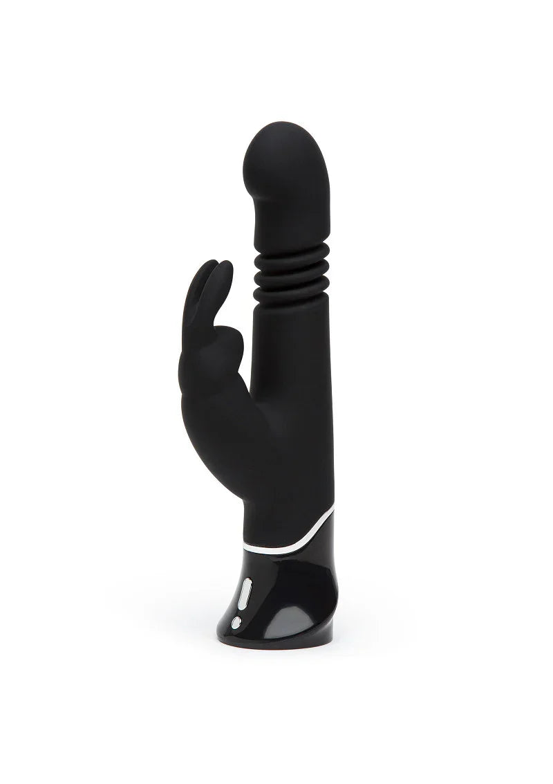 Greedy Girl Rechargeable Thrusting G-Spot Rabbit Vibrator by Fifty Shades of Grey - Happytoys Sexshop: Toys for Feeling Happy & Easy π - Discreet geleverd