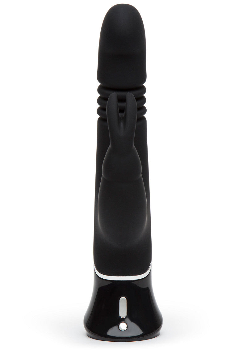 Greedy Girl Rechargeable Thrusting G-Spot Rabbit Vibrator by Fifty Shades of Grey