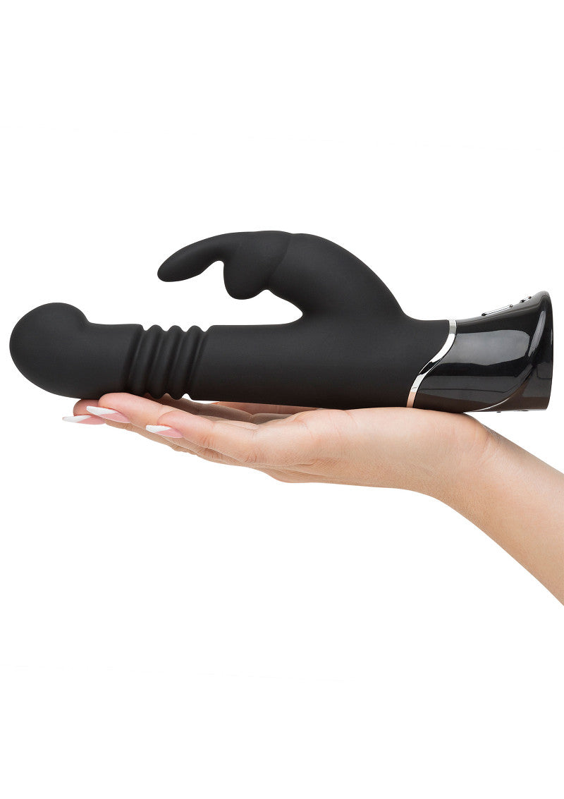 Greedy Girl Rechargeable Thrusting G-Spot Rabbit Vibrator by Fifty Shades of Grey