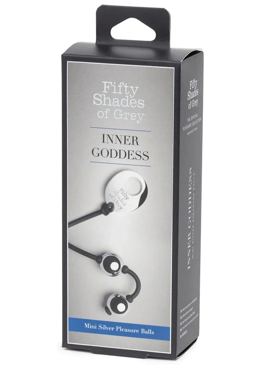 FiftyShadesofGreyInnerGoddessMiniSilverPleasureBalls85g2 @ Happytoys Sexshop: online sex shop for Feeling Happy & Easy 😊 the erotic store owned by a woman