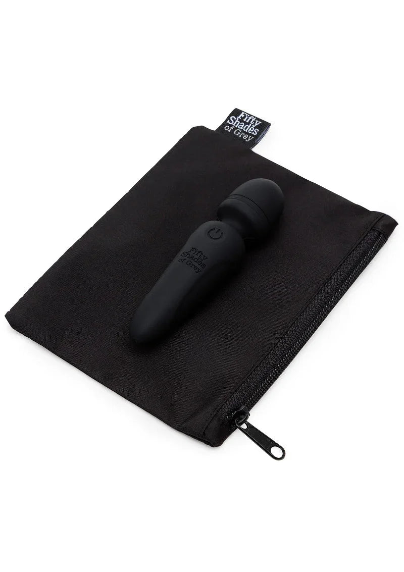 Sensation Rechargeable Mini Wand Vibrator Fifty Shades of Grey - Happytoys Sexshop: Toys for Feeling Happy & Easy π - Discreet geleverd