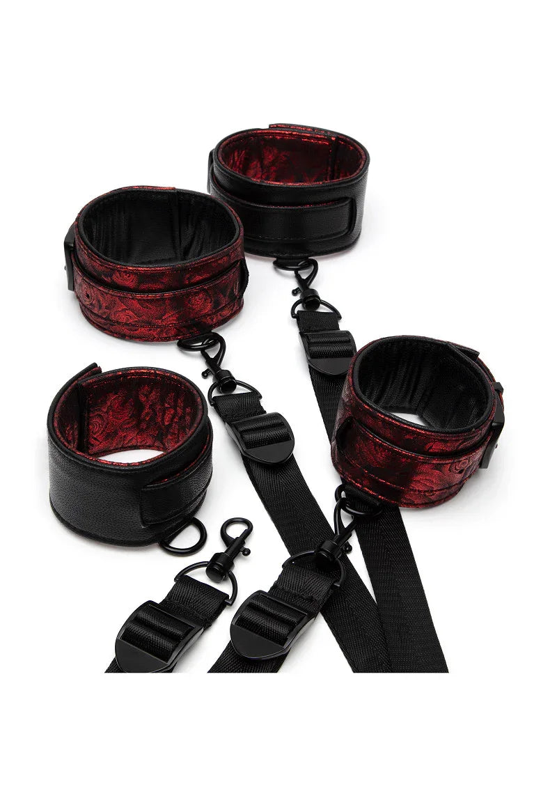 Sweet Anticipation Under Mattress Restraint Set by Fifty Shades of Grey - Happytoys Sexshop: Toys for Feeling Happy & Easy 😊 - Discreet geleverd