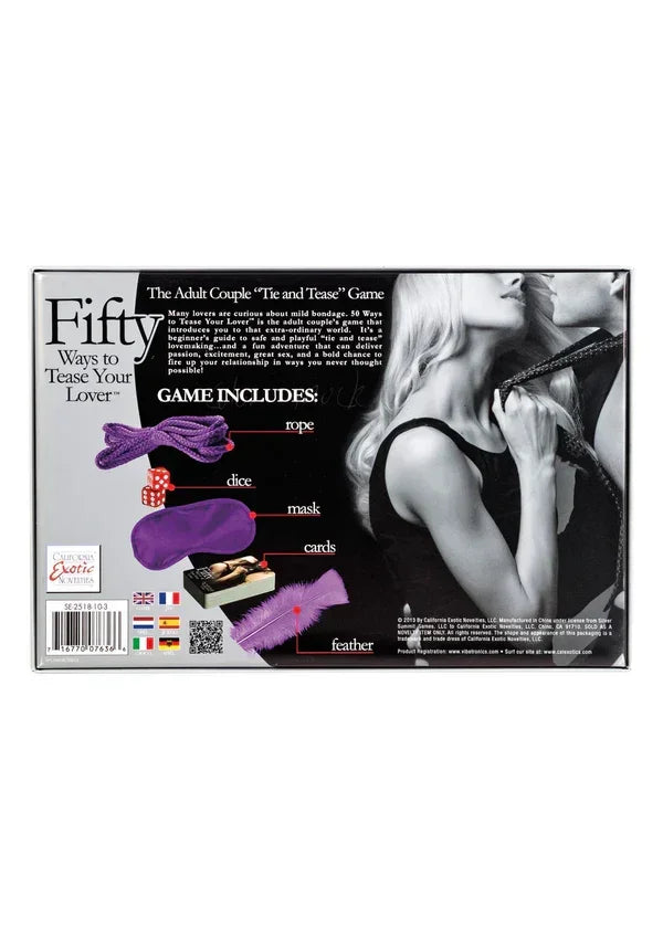 FiftyWaystoTeaseYourLoverbyCalExotics2 @ Happytoys Sexshop: online sex shop for Feeling Happy & Easy 😊 the erotic store owned by a woman