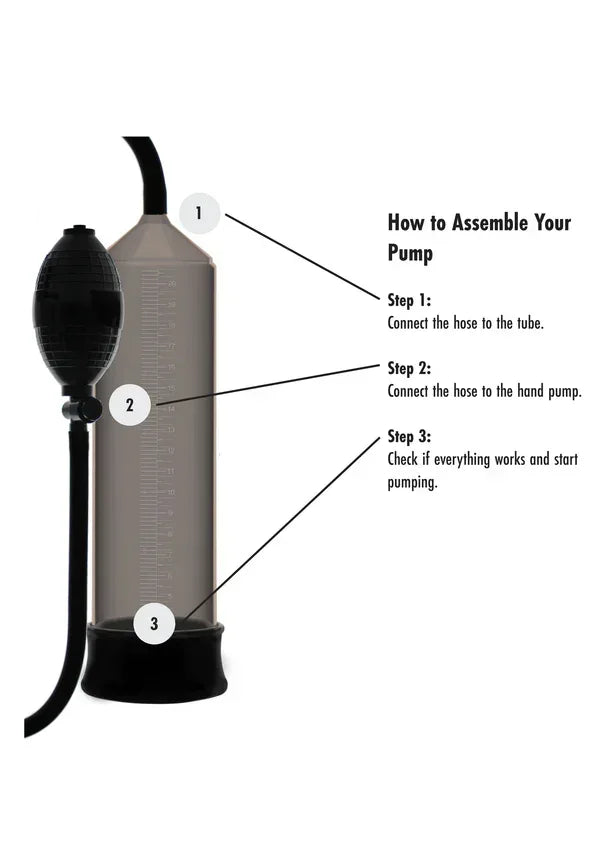 Fusion Starter Penis Pump Blue by Hidden Desire - Happytoys Sexshop: Toys for Feeling Happy & Easy 😊 - Discreet geleverd