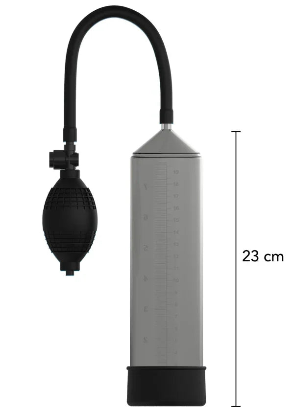 Fusion Starter Penis Pump Black by Hidden Desire - Happytoys Sexshop: Toys for Feeling Happy & Easy 😊 - Discreet geleverd