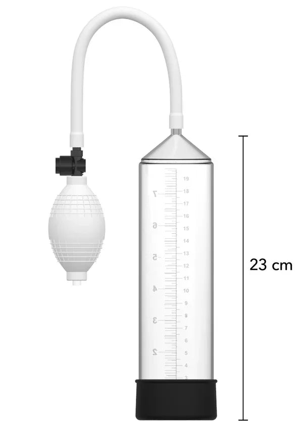 Fusion Starter Penis Pump Clear by Hidden Desire - Happytoys Sexshop: Toys for Feeling Happy & Easy 😊 - Discreet geleverd